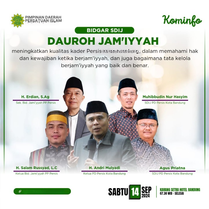 Dauroh Jamiyyah SDIJ PD PERSIS Kabupaten Kulon Progo